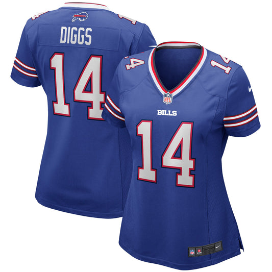 Stefon Diggs Buffalo Bills Nike Women's Player Game Jersey - Royal