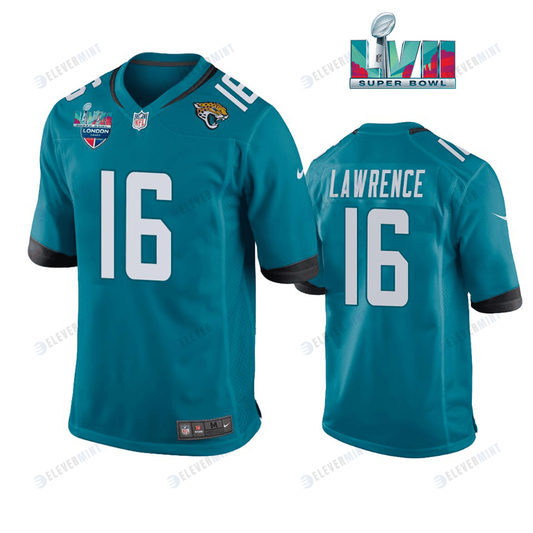 Trevor Lawrence 16Jacksonville Jaguars Super Bowl LVII Super Bowl LVII Men Game Jersey