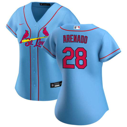 Nolan Arenado St. Louis Cardinals Nike Women's Alternate Replica Jersey - Blue