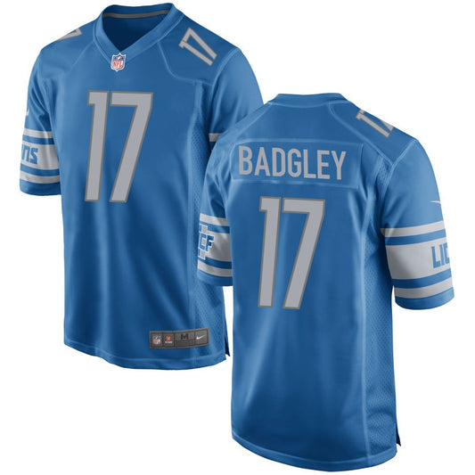 Michael Badgley Detroit Lions Nike Game Jersey - Blue