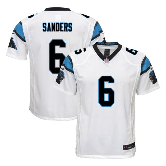 Miles Sanders  Carolina Panthers Nike Youth Game Jersey - White