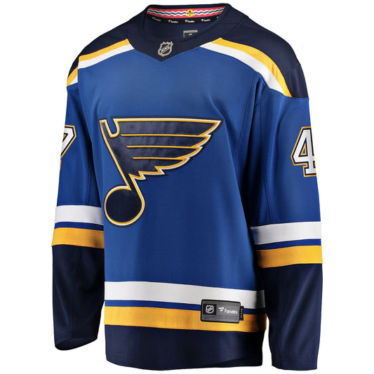 Men's Torey Krug Fanatics Blues Breakaway Jersey - Blue