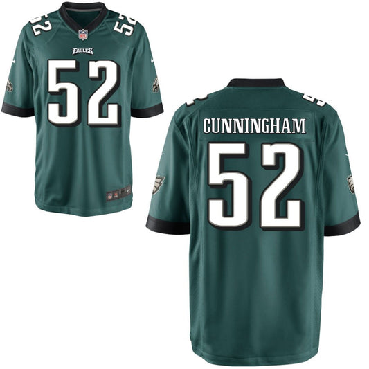 Zach Cunningham Philadelphia Eagles Nike Youth Game Jersey - Midnight Green