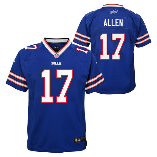 Youth Josh Allen Buffalo Bills Royal Game Player Jersey