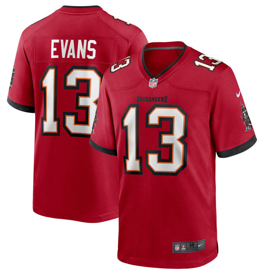 Men's Tampa Bay Buccaneers Mike Evans Player Game Jersey Red