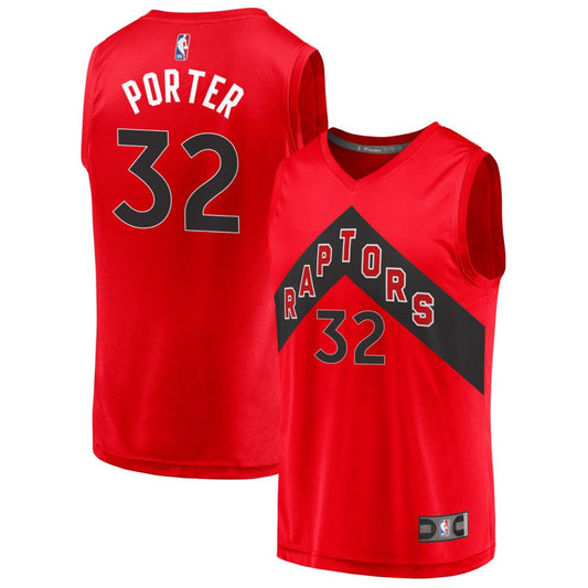 Otto Porter Toronto Raptors Fanatics Branded 2020 Fast Break Replica Jersey - Icon Edition - Red