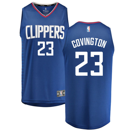 Robert Covington LA Clippers Fanatics Branded Fast Break Replica Jersey Royal - Icon Edition