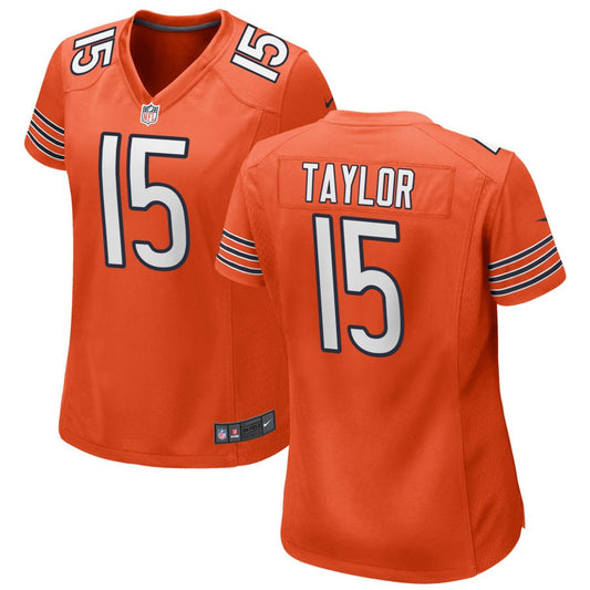 Trent Taylor Chicago Bears Nike Women's Alternate Game Jersey - Orange