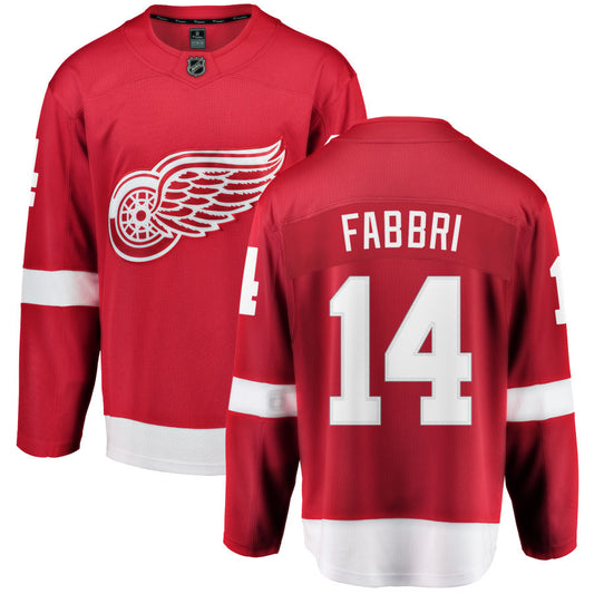 Robby Fabbri Detroit Red Wings Fanatics Branded Home Breakaway Jersey - Red