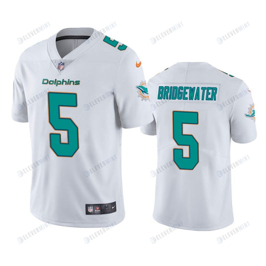 Teddy Bridgewater 5 Miami Dolphins White Vapor Limited Jersey