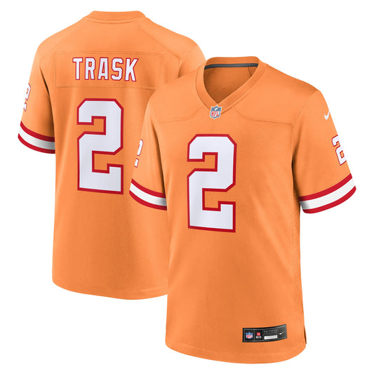 Kyle Trask Tampa Bay Buccaneers Nike Throwback Game Jersey - Orange