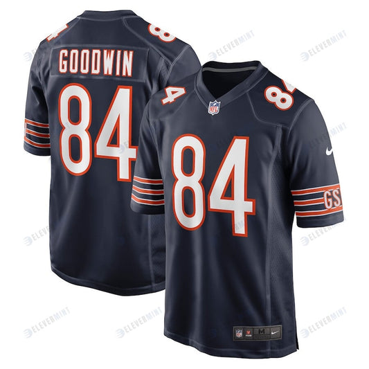 Marquise Goodwin 84 Chicago Bears Men Game Jersey - Navy