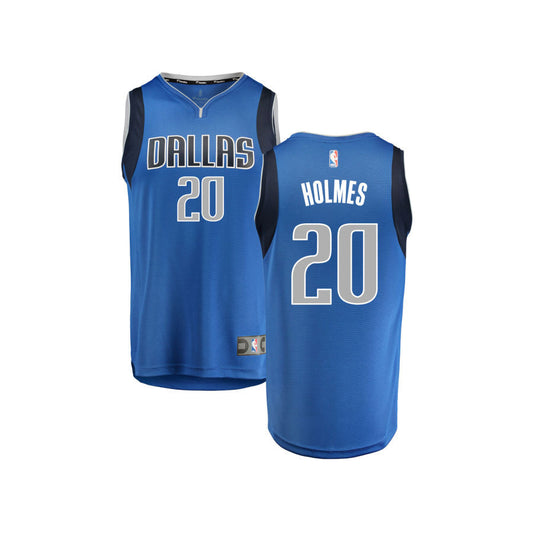 Richaun Holmes Dallas Mavericks Fanatics Branded Youth Fast Break Replica Jersey Blue - Icon Edition