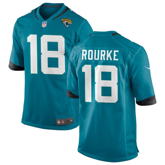 Nathan Rourke Jacksonville Jaguars Nike Youth Game Jersey - Teal