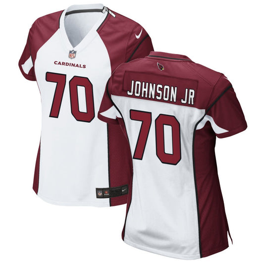 Paris Johnson Jr Arizona Cardinals Nike Women's Game Jersey - White