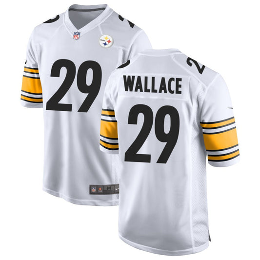 Levi Wallace Pittsburgh Steelers Nike Game Jersey - White