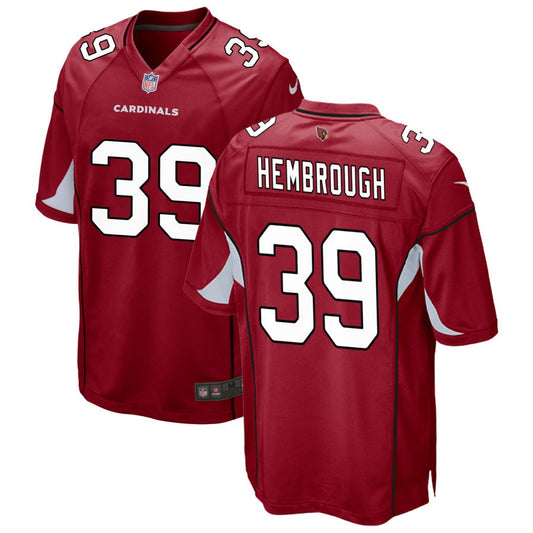 Matt Hembrough Arizona Cardinals Nike Game Jersey - Cardinal