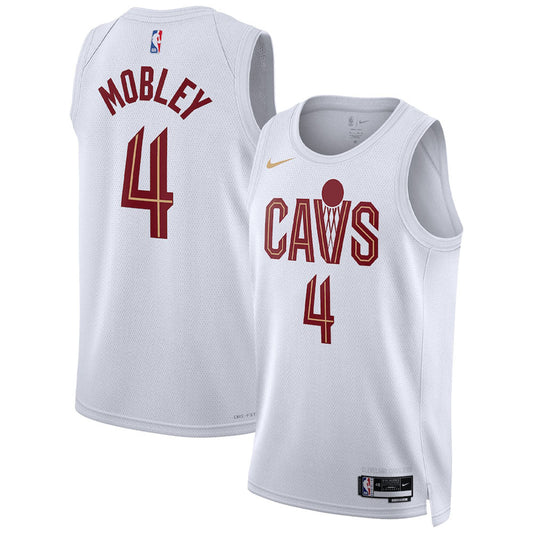 Men's Cleveland Cavaliers Evan Mobley Association Jersey - White