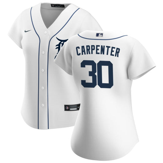 Kerry Carpenter Detroit Tigers Nike Women's Home Replica Jersey - White