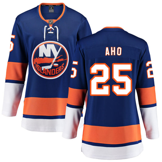 Sebastian Aho New York Islanders Fanatics Branded Women's Home Breakaway Jersey - Blue