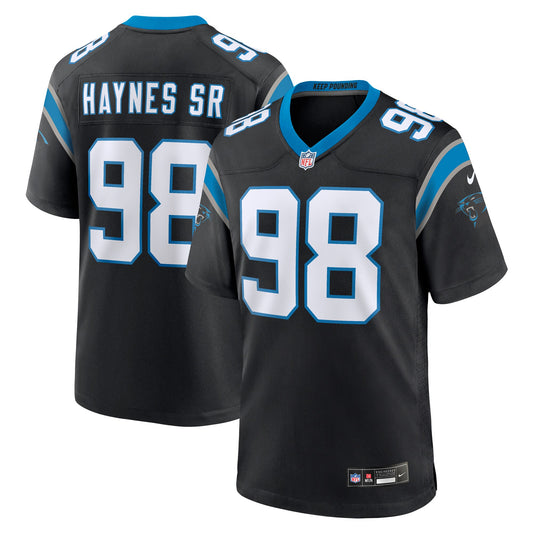 Marquis Haynes Sr. Carolina Panthers Nike Team Game Jersey - Black