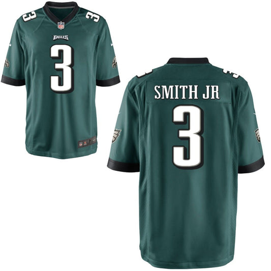 Nolan Smith Jr Philadelphia Eagles Nike Youth Game Jersey - Midnight Green