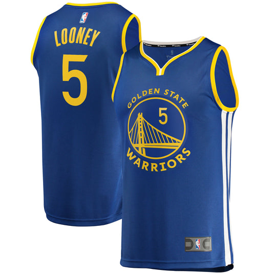 Kevon Looney Golden State Warriors Fanatics Branded Fast Break Replica Jersey - Icon Edition - Blue