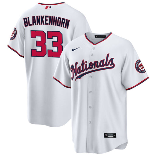 Travis Blankenhorn Washington Nationals Nike Youth Replica Jersey - White