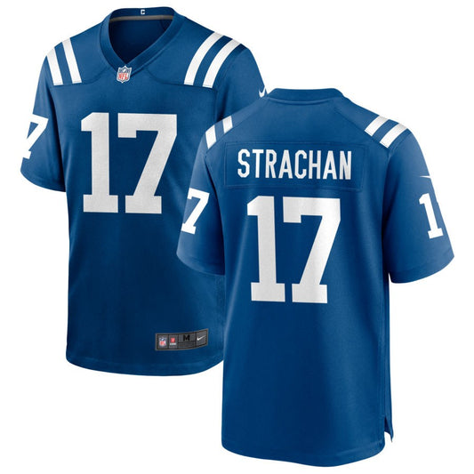 Mike Strachan Nike Indianapolis Colts Game Jersey - Royal