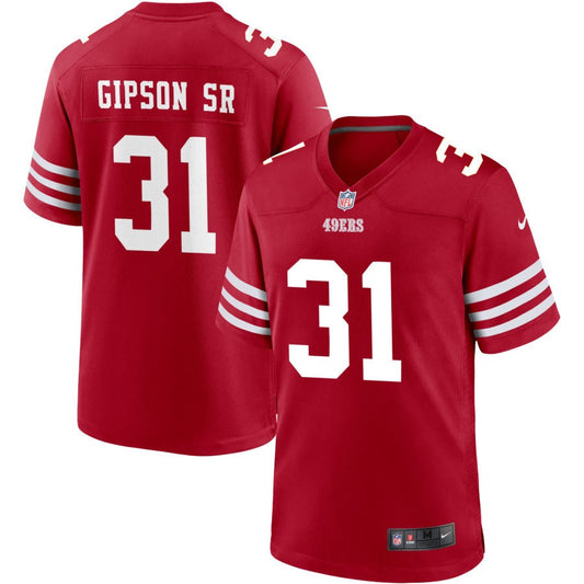 Tashaun Gipson Sr San Francisco 49ers Nike Jersey - Scarlet