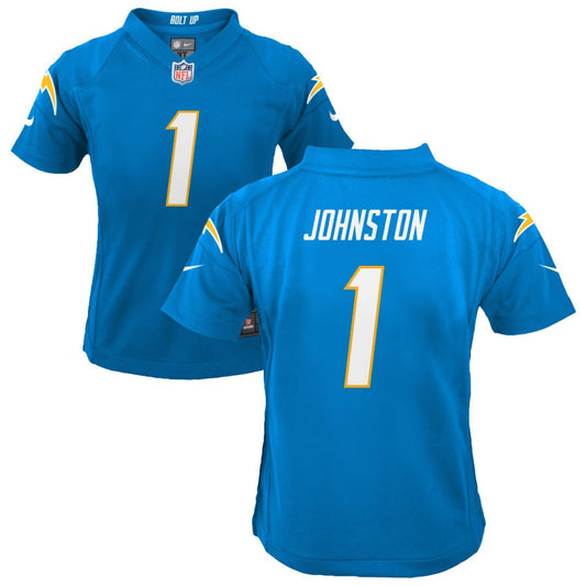 Quentin Johnston Los Angeles Chargers Nike Youth Game Jersey - Powder Blue