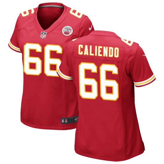 Mike Caliendo Kansas City Chiefs Nike Women's Game Jersey - Red