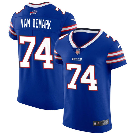 Ryan Van Demark Buffalo Bills Nike Vapor Elite Jersey - Royal