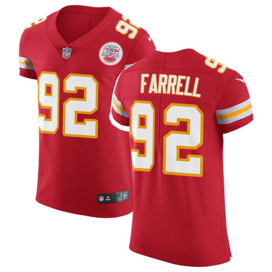 Neil Farrell Kansas City Chiefs Nike Vapor Untouchable Elite Jersey - Red