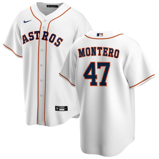 Rafael Montero Houston Astros Nike Youth Home Replica Jersey - White