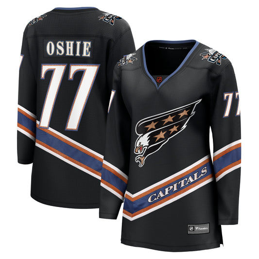 TJ Oshie Washington Capitals Fanatics Branded Women's Special Edition 2.0 Breakaway Player Jersey - Black