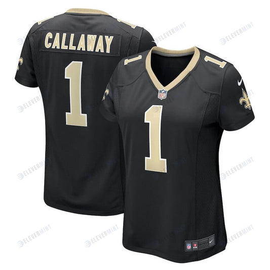 Marquez Callaway 1 New Orleans Saints Women's Game Jersey - Black