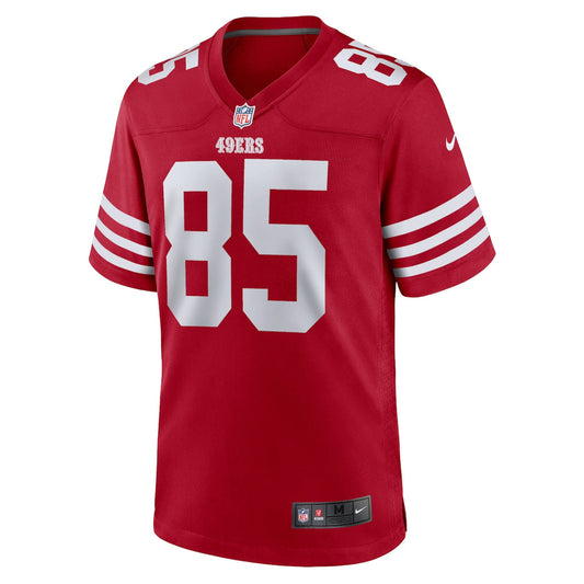 Men's George Kittle Nike 49ers Alternate Game Jersey - Red