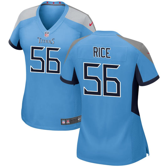 Monty Rice Tennessee Titans Nike Women's Alternate Game Jersey - Light Blue