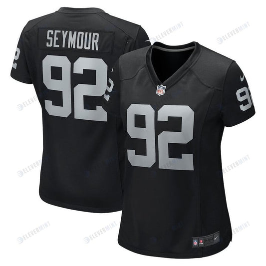 Richard Seymour Las Vegas Raiders Women's Retired Player Game Jersey - Black