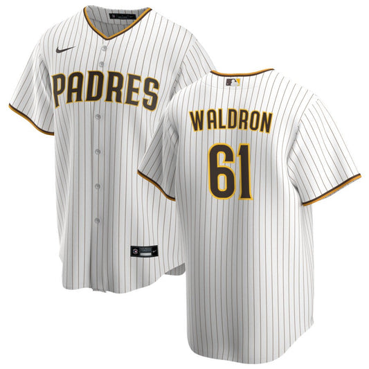 Matt Waldron San Diego Padres Nike Home Replica Jersey - White