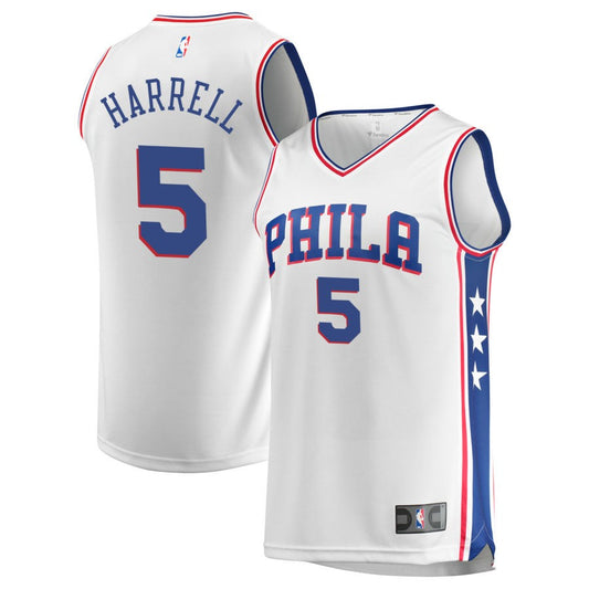 Montrezl Harrell Philadelphia 76ers Fanatics Branded Youth Fast Break Replica Jersey White - Association Edition