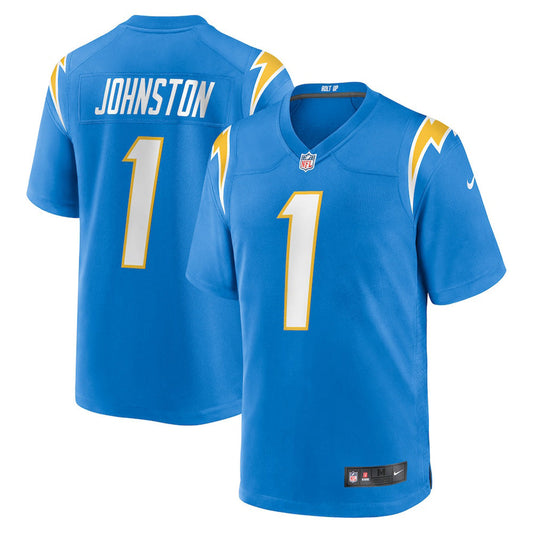 Youth Los Angeles Chargers Quentin Johnston Game Jersey - Powder Blue