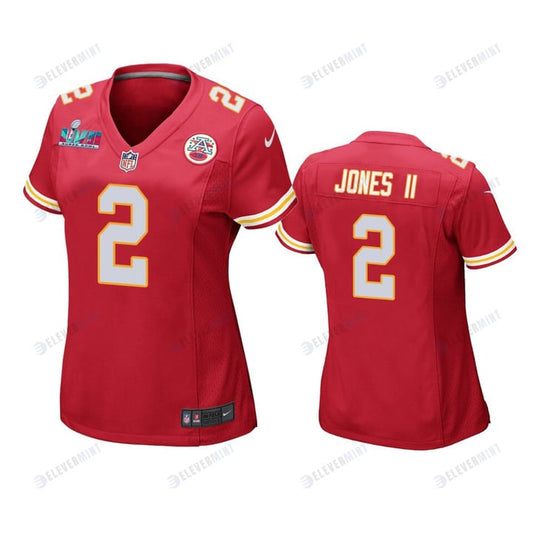 Ronald Jones II 2 Kansas City Chiefs Super Bowl LVII Game Jersey - Women Red