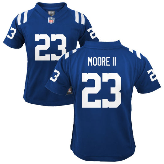 Kenny Moore II Nike Indianapolis Colts Youth Game Jersey - Royal