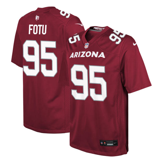 Leki Fotu  Arizona Cardinals Nike Youth Game Jersey - Cardinal