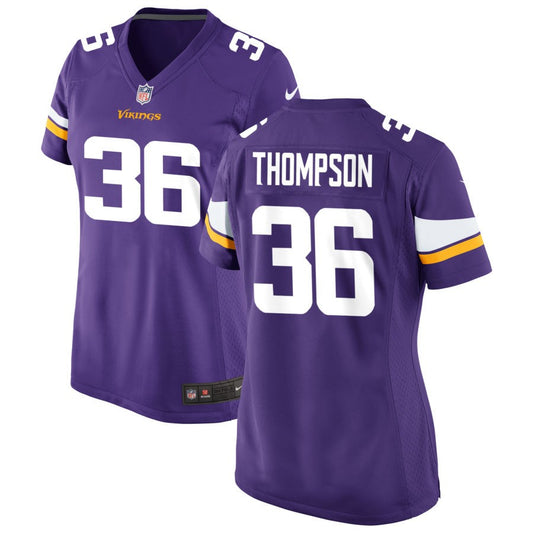 NaJee Thompson Minnesota Vikings Nike Women's Game Jersey - Purple