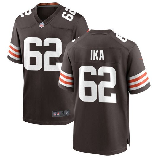 Siaki Ika Nike Cleveland Browns Game Jersey - Brown