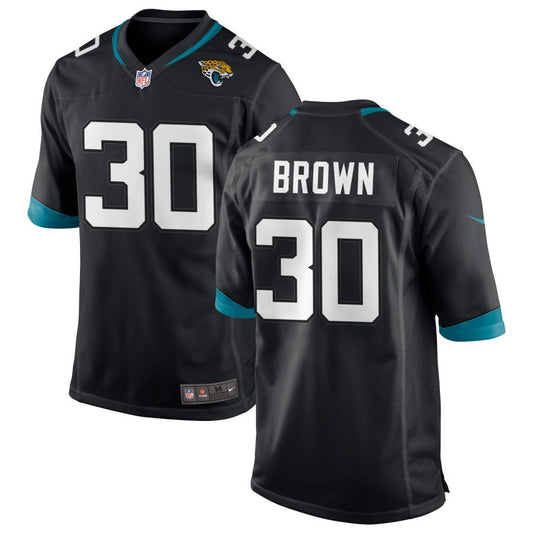 Montaric Brown Jacksonville Jaguars Nike Game Jersey - Black