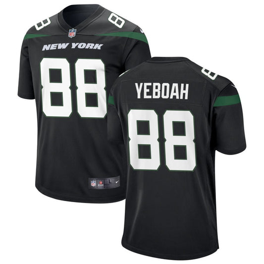 Kenny Yeboah New York Jets Nike Youth Game Jersey - Black